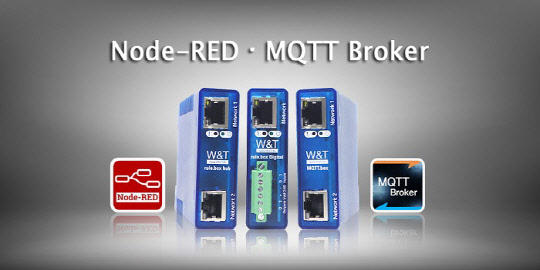 노드레드와 MQTT 브로커를 프로그램 설치없이 제품에서 바로 구현 가능한 (주)와이트리의 rule.box 및 MQTT Broker 제품